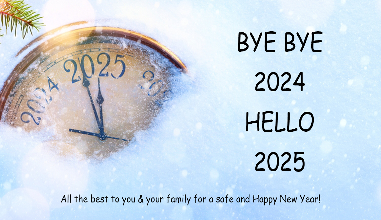 Happy New Year 2025 Banner Maggies Blend Candles